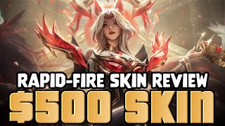 RapidFire Skin Review Immortalized Legend Ahri [upl. by Temp520]