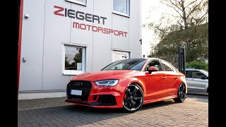 AUDI RS3 Limo  486PS  585NM  ZIEGERT MOTORSPORT [upl. by Laine]