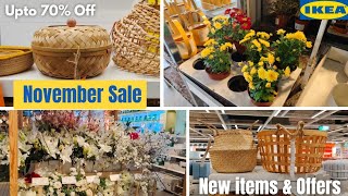 IKEA November Super Sale part2 All New Items with New Offers Ground Floor Tour [upl. by Ailicec]