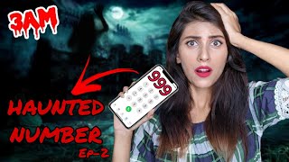 Calling HAUNTED Numbers at 3 am Ep2 😱 You Should NEVER Call  Little Miss Shree [upl. by Eikciv]