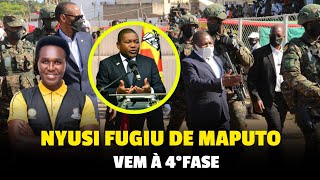 BOMBA Filipe Nyusi alguns ministros e suas famílias fugiram de Maputo [upl. by Adar883]