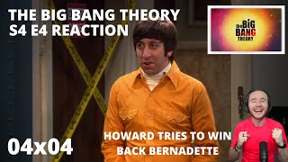 THE BIG BANG THEORY S4 E4 THE HOT TROLL DEVIATION REACTION 4x4 HOWARD TRIES TO WIN BACK BERNADETTE [upl. by Peace608]