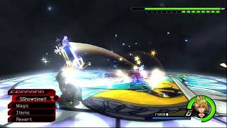 KH2FM Lv1  NMC Mod vs Data Roxas0 Damage0 Stat Boosts Initial Keyblade BGM Dub [upl. by Tegan283]