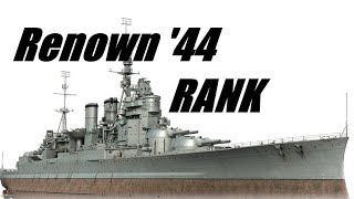 WOWS🏴󠁧󠁢󠁥󠁮󠁧󠁿 Renown 44🏴󠁧󠁢󠁥󠁮󠁧󠁿 RANK World of Warships worldofwarships wows premium replay [upl. by Sioled940]