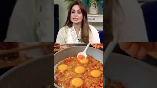 😮Sadia Imam ne banai mhmaan k liye Andy Ki recipehow to make egg recipe shorts youtubeshorts [upl. by Aba]