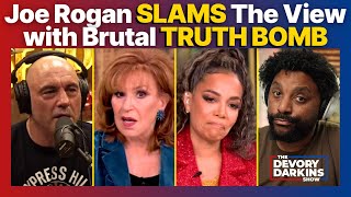 The View SLAMMED by Joe Rogan with Brutal TRUTH BOMB [upl. by Dachy]