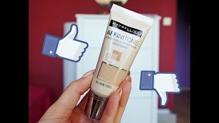 TEST PODKŁAD MAYBELLINE AFFINITONE [upl. by Duffy4]