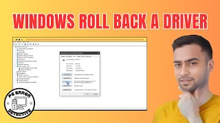 How to Roll Back a Driver in Windows [upl. by Ardnusal758]