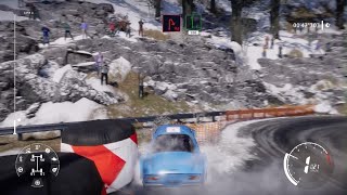 WRC 9 Career Mode 4  Col de Braus Inverted  Historical Rally [upl. by Orat]