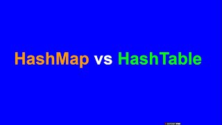 HashMap vs HashTable  Java interview Questions Hindi [upl. by Fanchette523]