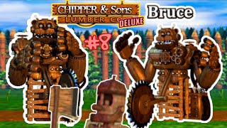 Chipper and Sons Lumber Co DELUXE 8 Bruce Animatronic [upl. by Deacon]