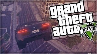 GTA 5 Funny Moments  Huge Jumps amp Moto Madness GTA V Online [upl. by Hosea]