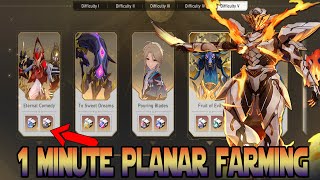 How To Farm Planar Ornaments In Less Than 1 Minute In Divergent Universe Honkai Star Rail [upl. by Eilis]