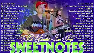 SWEETNOTES Nonstop Love Songs Medley 2024💥Best OPM of Sweetnotes💥SWEETNOTES Nonstop Playlist 2024 [upl. by Kennet]