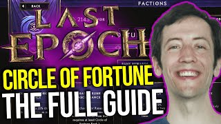 Last Epoch  Farm The Best Items With Circle Of Fortune [upl. by Mohkos794]