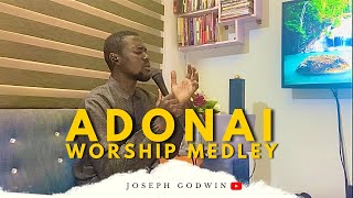 Adonai Worship Medley  Spontaneous Worship  Healing Worship  Prophetic Worship [upl. by Ciel13]