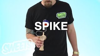 How to Spike  Kendama Trick Tutorial  Sweets Kendamas [upl. by Anaiuq]