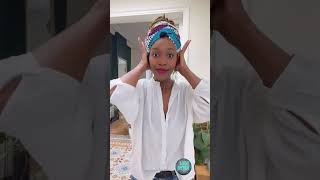 Nouer foulard partie 2 foulard africaine Ankara styles  Suivez le Tuto [upl. by Jillana]