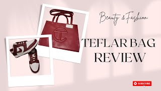 Telfar Bag Unboxing  Telfar Medium Shopping Bag Review [upl. by Gies96]