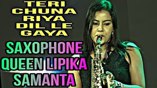 Teri chunariya Dil Le Gaya  Saxophone Queen Lipika samanta odisha song shorts short [upl. by Enaerb983]