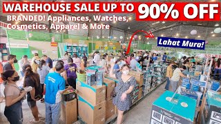 LAHAT MURA BRANDED ITEMS WAREHOUSE SALE up to 90 OFF Appliances Cosmetics Watches Apparel [upl. by La Verne]