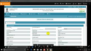 How to pay Road Tax online In Jharkhand [upl. by Droc]