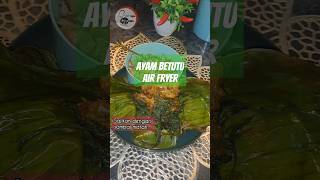 Ayam Betutu Air Fryer cooking food recipe [upl. by Azalea]