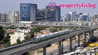 DLF Phase 1 Gurgaon Area Tour Bunglows and Floors Beautiful High Class City [upl. by Oicirtap]