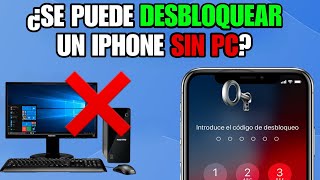 Cómo DESBLOQUEAR iPhone bloqueado sin computadora  4 FORMAS [upl. by Yerffej922]