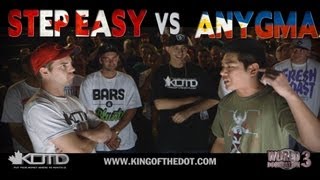 KOTD  Rap Battle  Step Easy vs Anygma  WD3 [upl. by Gregoire]