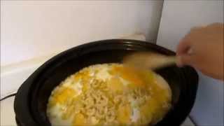 Crockpot Macaroni amp Cheese  Vlogtober Day 14 [upl. by Alvarez]