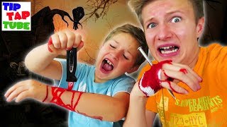 LUSTIGE HALLOWEEN PRANKS 😱 TipTapTube [upl. by Eniaral]