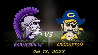 Barnesville Football vs Crookston [upl. by Coucher713]