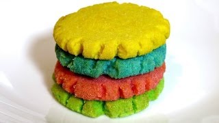 HOW TO MAKE RAINBOW JELLO COOKIES [upl. by Stasny202]