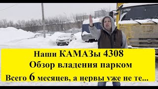 Парк Камазов 4308 Уже 6 месяцев Обзор владения [upl. by Jennica]