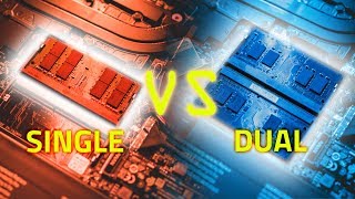 CRIPPLING Notebook Performance  Single vs Dual Channel Memory [upl. by Leba]