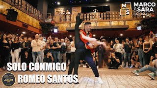 Romeo Santos  SOLO CONMIGO  BACHATA MARCO Y SARA FORMULA VOL 3  KUMARAH MADRID SESSION [upl. by Becca601]