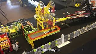 LEGO Great Ball Contraption at Brick Event Eeklo 2018 [upl. by Neetsuj635]