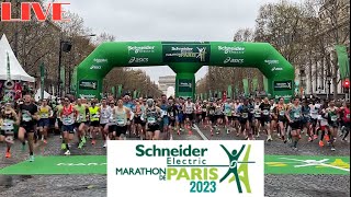 🇫🇷PARIS MARATHON DE PARIS 2023 Live Streaming 02APRIL2023 [upl. by Eibbed]