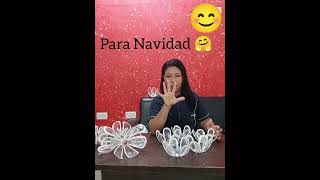 Como Hacer Arbolito De Navidad Con Materiales Reciclables 😍😘😻 Botellas Plásticas [upl. by Sandi199]