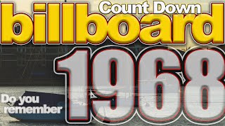 1968 billboard top 100 count down [upl. by Nalid]