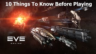 Eve Online Beginners Guide  The 10 Things To Know Before You Start Playing [upl. by Onia]