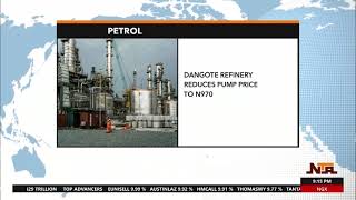 Dangote Refinery Reduces Pump Price to N970  NTA 24 Nov 2024 [upl. by Samuella]