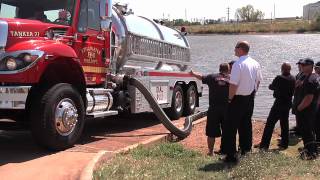 SFDs New Fire Tanker Truck [upl. by Fayre]