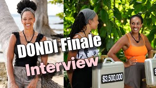 DEAL OR NO DEAL ISLAND Season 1 Finale Stephanie Interview [upl. by Codie]