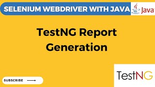 TestNG Tutorial 12 TestNG Report Generation in Selenium  How to Generate Report in TestNG [upl. by Olemrac315]