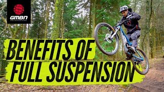 Four Ways A Full Suspension Mountain Bike Will Help You Ride Faster [upl. by Fesuy]