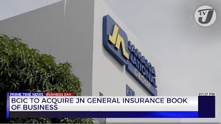 BCIC to Acquire JN General Insurance Book of Business  TVJ Business Day [upl. by Hildy]