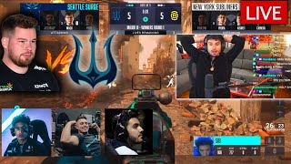 ZOOMAA REACTS TO SEATTLE SURGE INSANE CLUTCH VS NYSL [upl. by Seiden94]