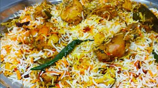 Best Muslim Style Chicken Biryani Recipe  Dawat Special Biryani Recipe Biryani  English Subtitles [upl. by Wasserman]